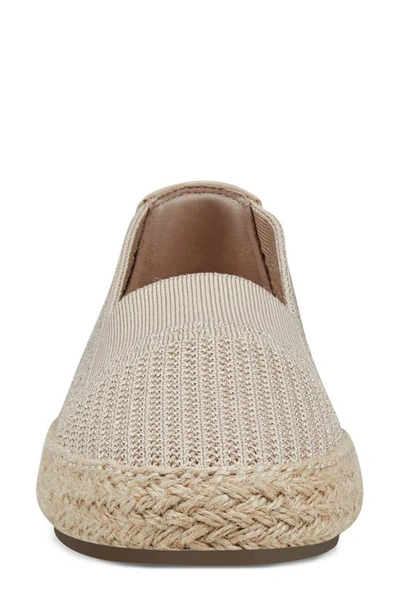 Easy Spirit Women's Hassie Slip-on Round Toe Casual Espadrilles In Natural