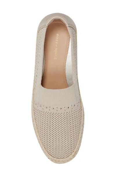 Easy Spirit Women's Hassie Slip-on Round Toe Casual Espadrilles In Natural