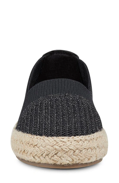 Easy Spirit Women's Hassie Slip-on Round Toe Casual Espadrilles In Black