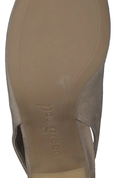 Shop Paul Green Riviera Slingback Sandal In Champagne Suede