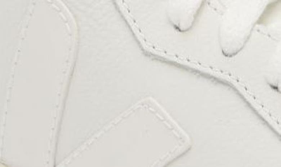 Veja V-90 O. T. Leather Sneaker In Extra White