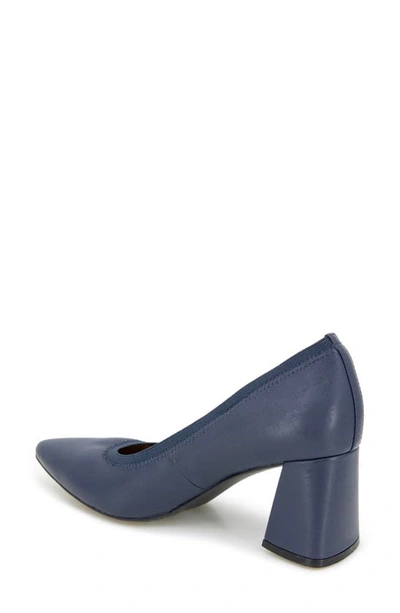 Gentle Souls By Kenneth Cole Dionne Pointed Toe Pump In Navy