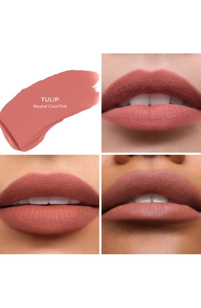 Shop Hourglass Unlocked Soft Matte Lipstick In Tulip 344