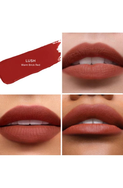 Shop Hourglass Unlocked Soft Matte Lipstick In Lush 360