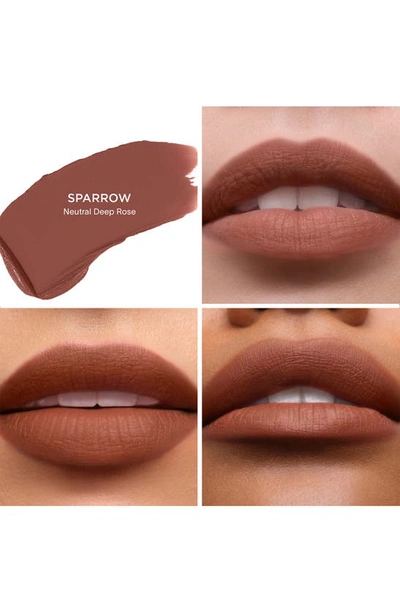 Shop Hourglass Unlocked Soft Matte Lipstick In Sparrow 350