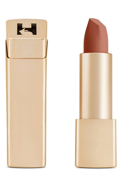 Shop Hourglass Unlocked Soft Matte Lipstick In Peony 348