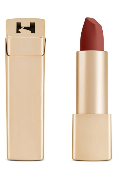 Shop Hourglass Unlocked Soft Matte Lipstick In Foxglove 356