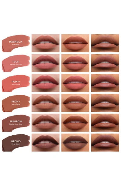 Shop Hourglass Unlocked Soft Matte Lipstick In Currant 362