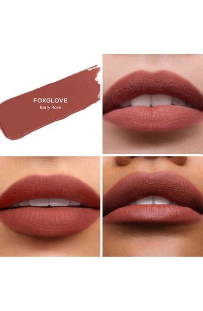 Shop Hourglass Unlocked Soft Matte Lipstick In Foxglove 356