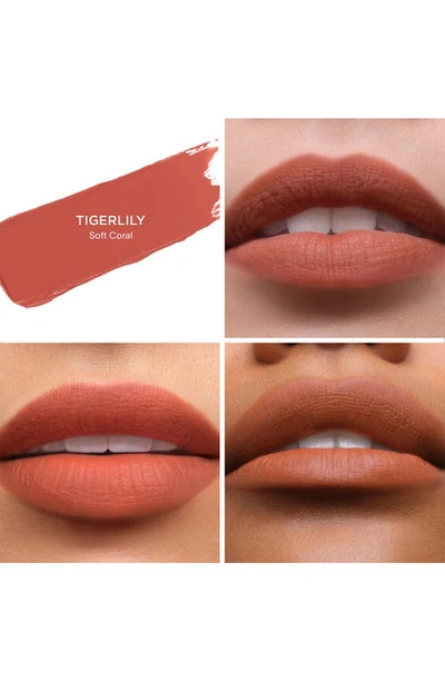 Shop Hourglass Unlocked Soft Matte Lipstick In Tigerlily 354