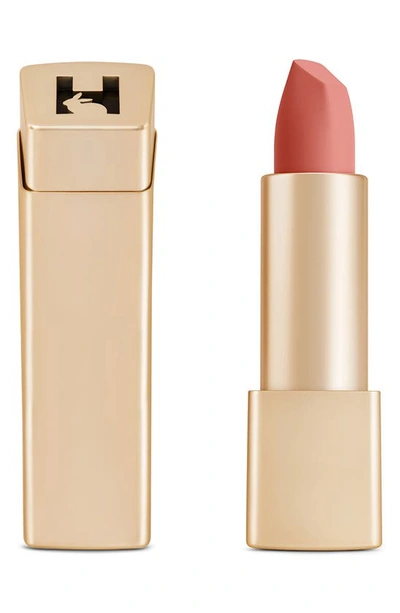 Shop Hourglass Unlocked Soft Matte Lipstick In Poppy 346