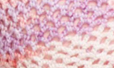 Shop Capittana Kendall Crochet Bikini Top In Pink