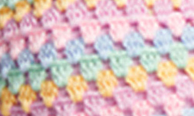 Capittana Beatriz Crochet Bikini Top In Purple
