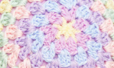 Shop Capittana Cuba Crochet Bikini Top In Lilac