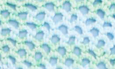 Capittana Kendall Reversible Crochet Bikini Bottoms In Blue