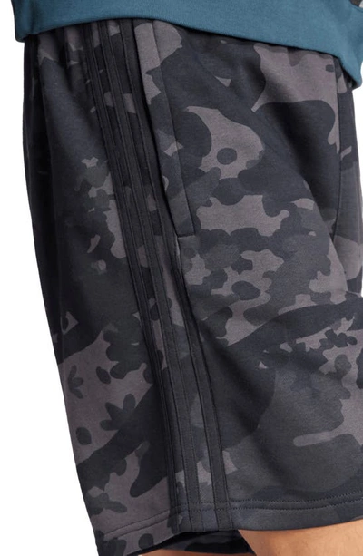 Shop Adidas Originals Lifestyle Camo Shorts In Black