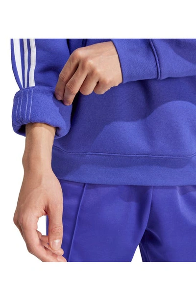 Shop Adidas Originals Adicolor Classics Lifestyle 3-stripes Hoodie In Energy Ink
