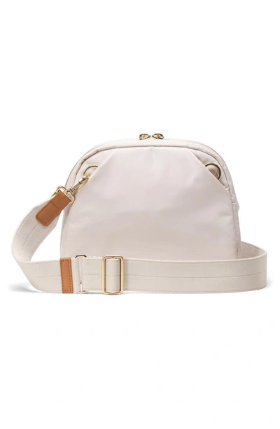 Shop Herschel Supply Co Thalia Recycled Polyester Crossbody Bag In Moonbeam