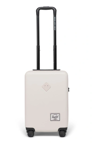 Shop Herschel Supply Co . Heritage™ Hardshell Carry-on Luggage In Moonbeam