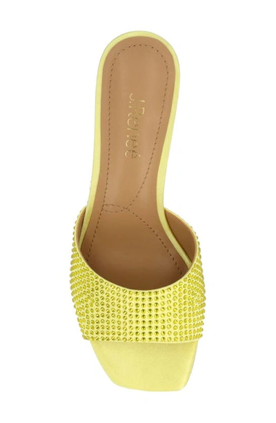 Shop J. Reneé Coralie Wedge Slide Sandal In Yellow