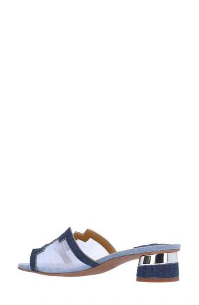 J. Reneé Amorra Slide Sandal In Blue