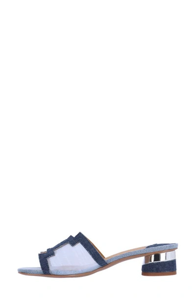 J. Reneé Amorra Slide Sandal In Blue