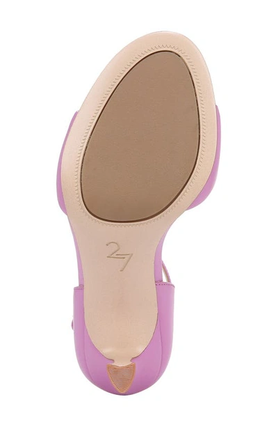 Shop 27 Edit Naturalizer Celeste Ankle Strap Sandal In Vivid Lilac Leather