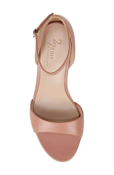 Shop 27 Edit Naturalizer Celeste Ankle Strap Sandal In Italian Clay Tan Leather