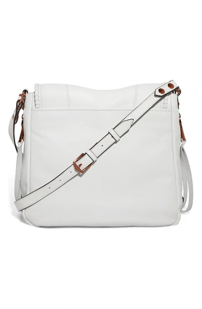 Shop Aimee Kestenberg All For Love Convertible Leather Shoulder Bag In Vanilla Ice