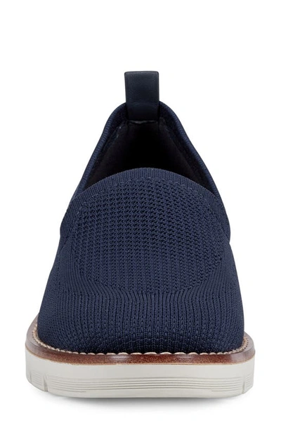 Shop Easy Spirit Valina Knit Slip-on Shoe In Dark Blue