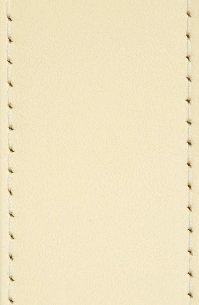Shop Jacquemus La Ceinture Regalo Leather Belt In Light Ivory 115