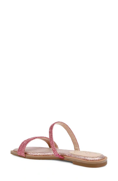 Shop Jewel Badgley Mischka Helena Slide Sandal In Pink