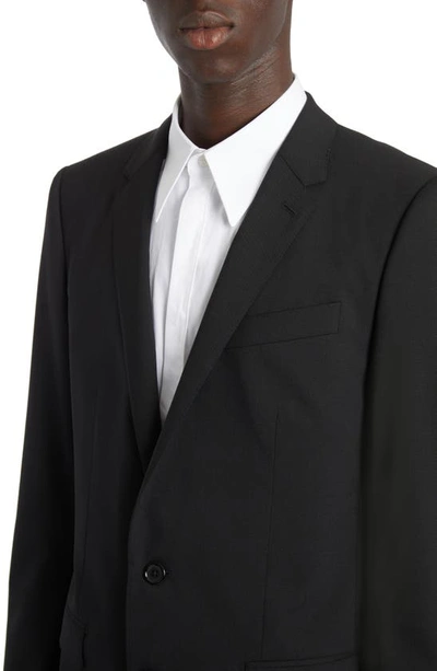 Shop Dolce & Gabbana Dolce&gabbana Martini Fit Stretch Wool Suit In Nero