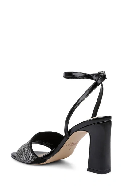 Shop Jewel Badgley Mischka Hattie Ankle Strap Sandal In Black