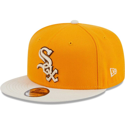 Shop New Era Gold Chicago White Sox Tiramisu  9fifty Snapback Hat