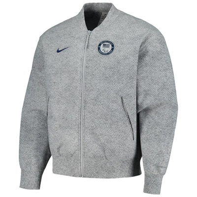 Shop Nike Gray Team Usa Media Day Look Performance Full-zip Jacket