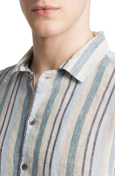 Rails Amalfi Short Sleeve Shirt In Catalan Stripe