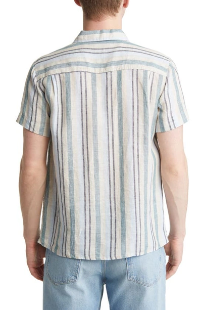 Rails Amalfi Short Sleeve Shirt In Catalan Stripe