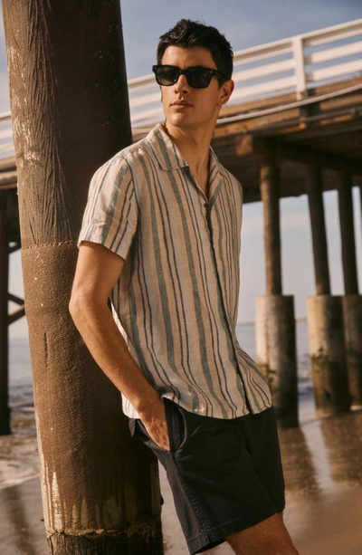 Rails Amalfi Short Sleeve Shirt In Catalan Stripe