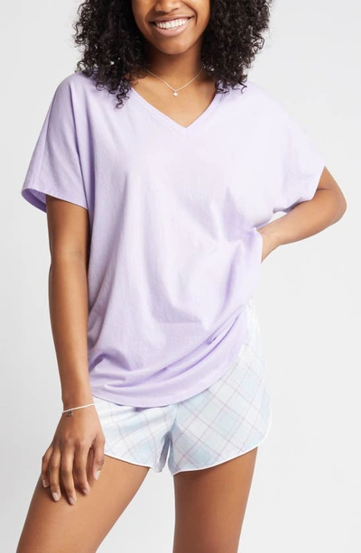 Shop Bp. Sleepy Lounge Tee In Purple Spray