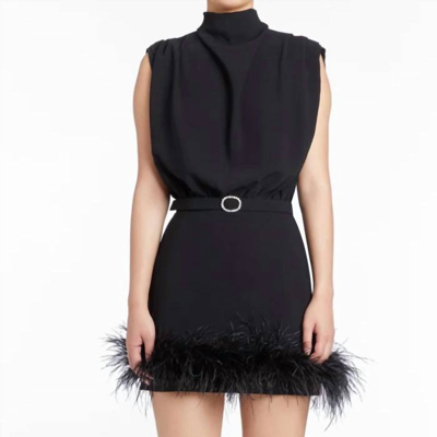 Shop Amanda Uprichard Sullivan Dress In Black