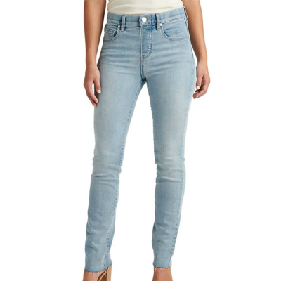 Shop Jag High Rise Valentina Straight Jean In Blue