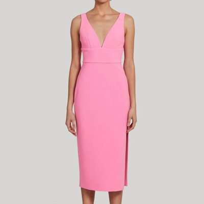 Shop Amanda Uprichard Nelly Dress In Pink