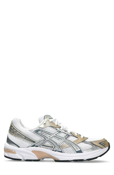 Shop Asics Gel-1130 Running Shoe In White/ Wood Crepe