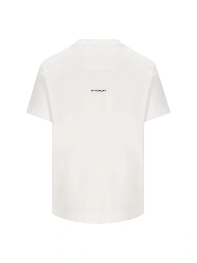Shop Givenchy T-shirt And Polo Shirt In White