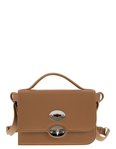 Shop Zanellato Designer Handbags Ella - Hand Bag In Brown
