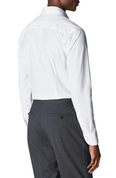 Shop Eton Slim Fit Stretch Dress Shirt In Natural