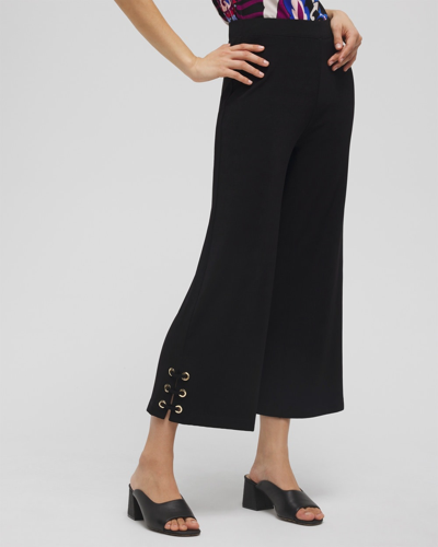 Chico's Travelers Black Acetate Pants