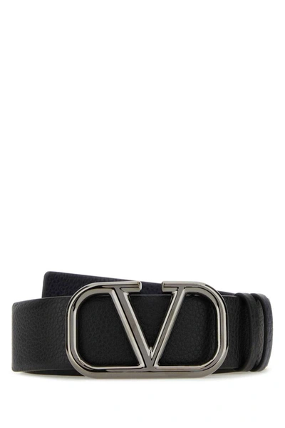 Shop Valentino Garavani Belt In Black