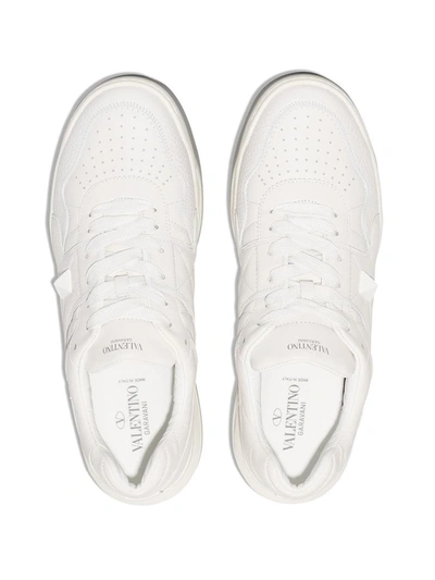 Shop Valentino Garavani Sneakers In White